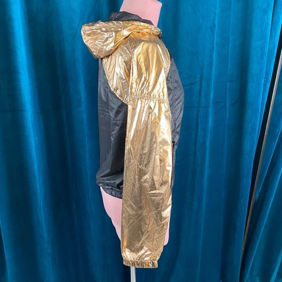 Joy Lab Colorblock Hooded Windbreaker Jacket - Picture 8 of 9